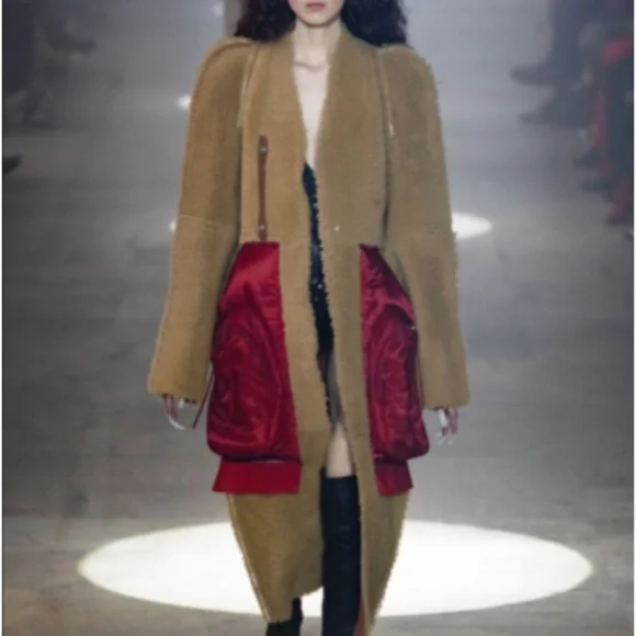 Rick Owens Jackets Coats Rick Owens Legaspi Runway Shearling